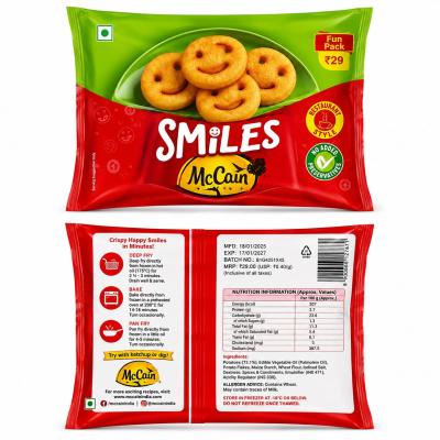MCCAINS SMILE FUN PACK - 72g